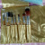 Portable 7-Piece Makeup Brush Set Leather Bag Wallet Type Brush Bag Pu Bag Eye Shadow Brush Blush Brush Powder Brush
