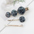 Japanese Ins Popular Hairpin Combination Retro Elegant Pearl Rhinestone Edge Clip Bangs Clip Bar Shaped Hair Clip Female