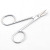 Stainless steel eyebrow scissors cut eyebrow makeup cosmetic scissors cosmetic tools small scissors