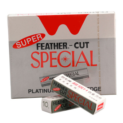 Feather trim blade make - up artist Beauty stainless steel scraper blade Thrush blade