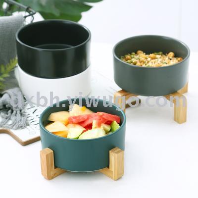 Nordic creative USES ceramic tableware fruit and vegetables dessert salad bowl combination set