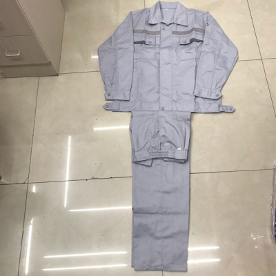 The Work thanks\nForeign trade cotton anti-static working clothes spot supply