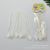 6 PCs a Pack of Small Glue Spoon Spoon Spoon Children's Plastic Small Spoon Small Rice Spoon Soup Spoon Two Yuan Shop Hot Sale