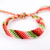 The new style of diy bracelet knitting cotton cord gradient color series 7 optional cross stitch polyester cotton line
