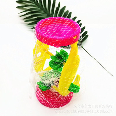 Net Bag Plastic Toy Hourglass Plastic Windmill Hourglass Two Yuan Store Toy Hot Sale