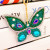 New Christmas Key chain DIY Diamond Shaped Cartoon Holiday Pendant Eight sets of Butterflies