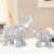 Crafts Decoration Thailand Resin Mother and Child Elephant Home Ornament Furnishing Wedding Gift Wine Cabinet Decoration