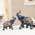 Home Decoration European-Style Mother and Child Elephant Decoration Resin Crafts Cabinet Office Living Room Decoration