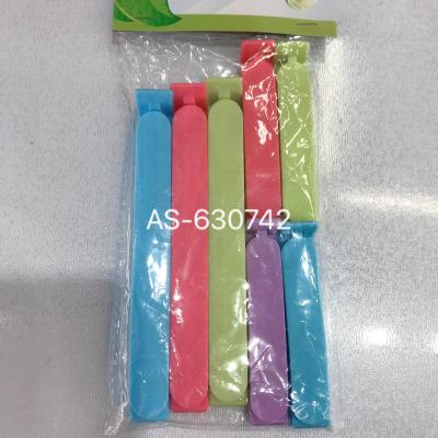 Plastic bag clip snacks clip supermarket and store items