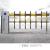 Manufacturers direct fence road gate straight bar road gate vehicle identification access system