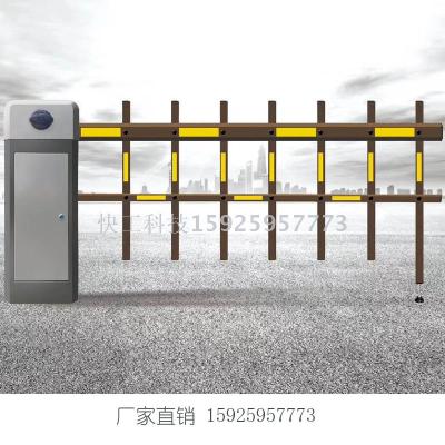 Manufacturers direct fence road gate straight bar road gate vehicle identification access system