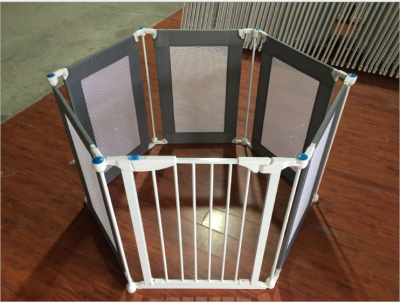 Pet safety gate children stair safety gate fence dog fence six fences