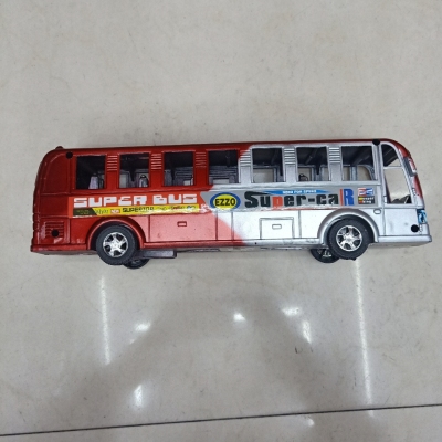 Slide bus school bus toy