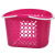 Smile hollow out receives basket desktop to store content basket to arrange case plastic cosmetic to receive a case basket basket