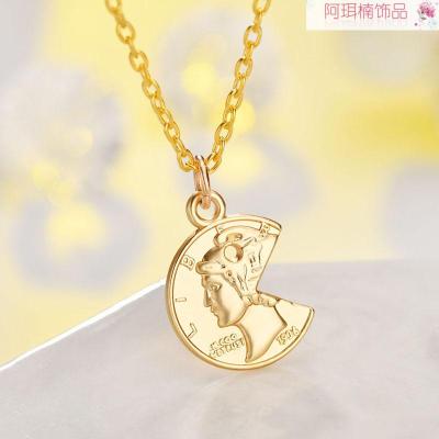 Arnan jewelry stainless steel pendant stamping casting tag French style cross-border boutique manufacturers direct sales