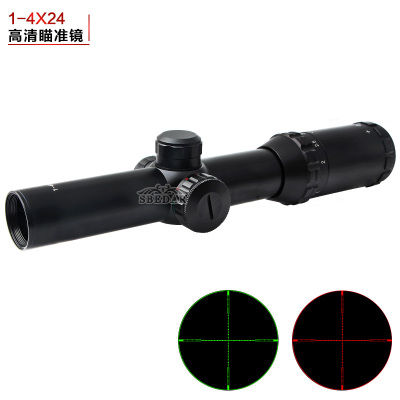 1-4x24eg short aseismic 10-wire optical sight