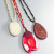 Agate Crochet Crystal Necklace