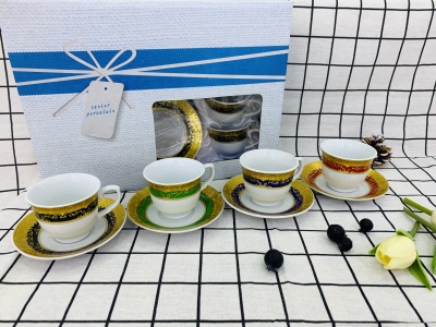 European coffee cup and saucer coffee cup and saucer export cup and saucer