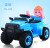 The new cross-country electric four-wheel vehicle anti-tilt slow start smooth four-wheel early learning music flash
