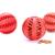 Manufacturers direct marketing pet pet small watermelon ball dog toy ball bite elastic rubber mint taste pet puzzle toys