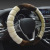 New plush steering wheel set winter car set winter fur integrated steering wheel set fashion sell like hot cakes