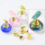 Manicure practice nail plate nail plate is magic crystal gem nail plate high-grade lotus base with magnetic base