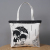 Fashionable All-Match Women's Student Shopping Canvas Printed Portable Shoulder Bag