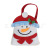 Christmas Gift Children Candy Bag Book Bag Snowman Gift Bag Felt Cloth Santa Claus Gift Bag Decorations