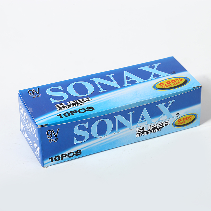 SONAX 9V 6F22 万用表电池