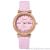 Fashionable small dial contracted personality dial small scale belt lady watch quartz watch