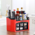 Multi-functional kitchen articles combination older seasoning box storage shelf small seasoning bottle storage rack set