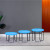 Fashion coffee table contracted children's toys lifting table Nordic outdoor table tea table leisure table