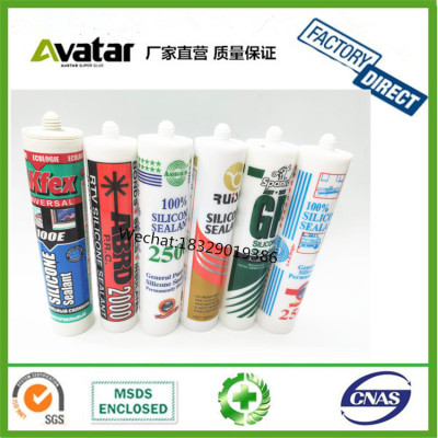 Factory wholesasle Africa Europe America, South America Italy Vietnam Australia Spain Russia clear silicone sealant
