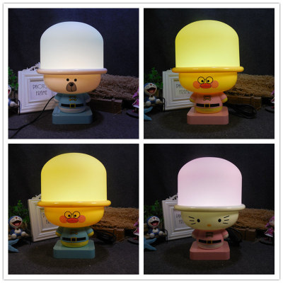 Cartoon British Soldier Children's Creative Plug-in Small Night Lamp Baby Nursing Bedside Le Table Lamp Bedroom Birthday Gift