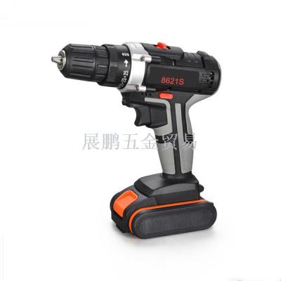 Factory Direct Sales Multifunctional Lithium Battery Charging Electric Hand Drill Electric Screwdriver Household Hardware Tools 8621S