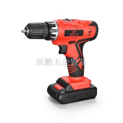  Multifunctional Lithium Battery Charging Electric Hand Drill Electric Screwdriver Household Hardware Tools 8821S