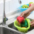 Household kitchen asphalt basket plastic multi-functional vegetable basket wash fruit filter