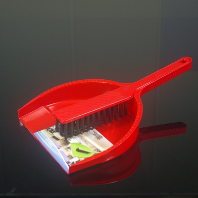 Hot dustpan brush set plastic return material processing broom set desktop keyboard cleaning brush broombrush