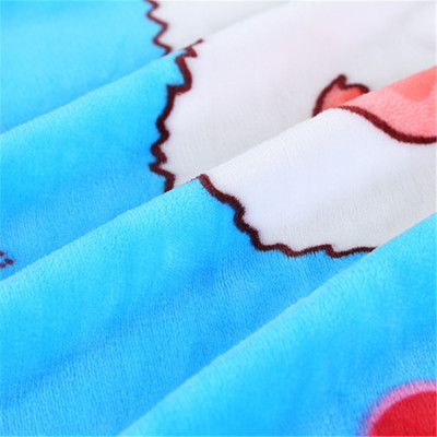 2016 New Korean Style Flannel Blanket Super Soft Spring and Autumn Bed Sheet Warm Air Conditioner Quilt Blanket Factory Wholesale Foreign Trade