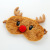 Christmas express deer plush sleep mask light block breathable ice pack comfort mask can relieve eye strain