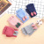 Half Finger Flip Rabbit Ears Gloves for Women Winter Yarn Knitted Cute Korean Style Japanese Style Student Writing Thick Warm
