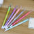 Japanese and Korean Creative New Fresh Spot Spot Drill Stone Gel Pen Student Learning Stationery Wholesale Supplies