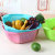 Multi-function vegetable basket -out plastic vegetable bowl fruit wash drain water basket bowl