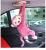 Hanging Car Decoration Tissue Box Cute Car Leather Monkey Paper Extraction Box Car Tissue Dispenser