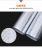 Kitchen Greaseproof Stickers Self-Adhesive Roll Cabinet Aluminum Foil Moisture Proof Pad Tile Stove Home Renovation Wall Sticker