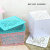 Hollow out plastic bathroom cosmetic storage box