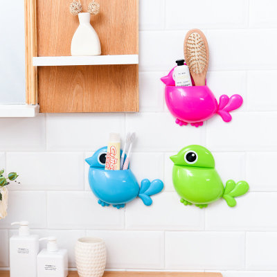 Wholesale, lovely creative bird strong chuck tooth wash gargle to receive a toothbrush rack