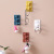 Z5006 ABS creative organ hook kitchen wall hang nappy-free door after hanging clothes hook bathroom wall no trace stick hook