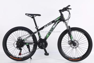 Mountain bike bike 24 \"21 speed high carbon steel frame DOOK new mountain bike factory direct sale
