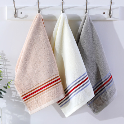 Pure cotton towel manufacturers direct color wash cotton towel hotel supermarket gift customized face towel